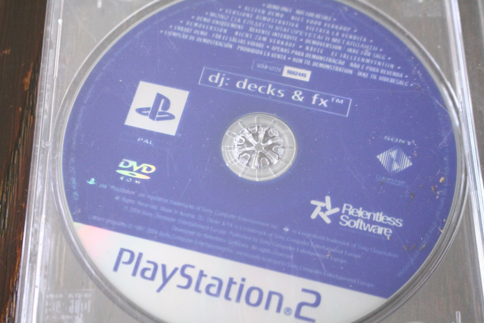 DJ: Decks & FX (Promo) (PS2) [PAL] - WITH WARRANTY