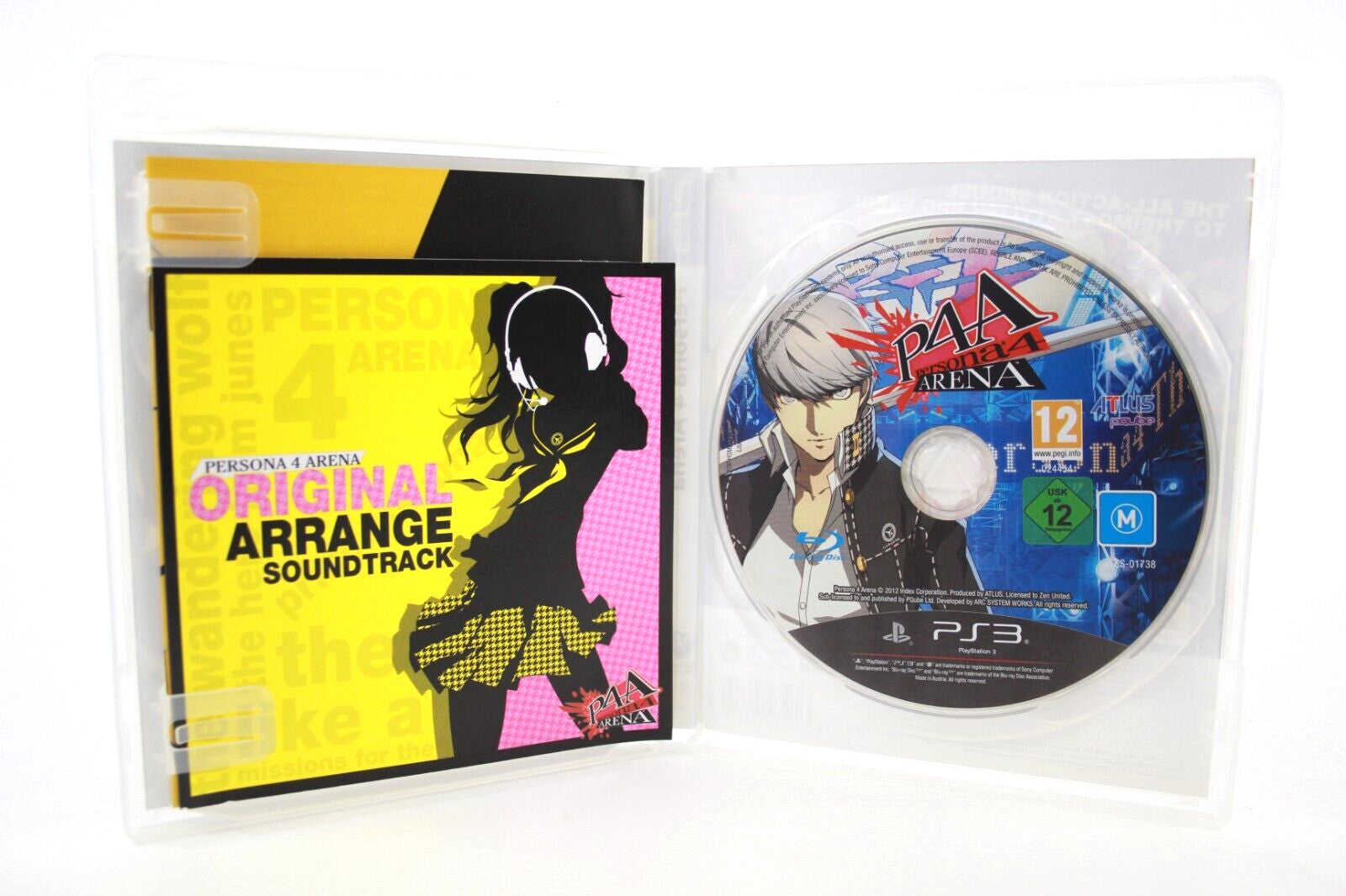 Persona 4 Arena + Soundtrack CD - PlayStation 3 (PS3) [PAL] - WITH WARRANTY