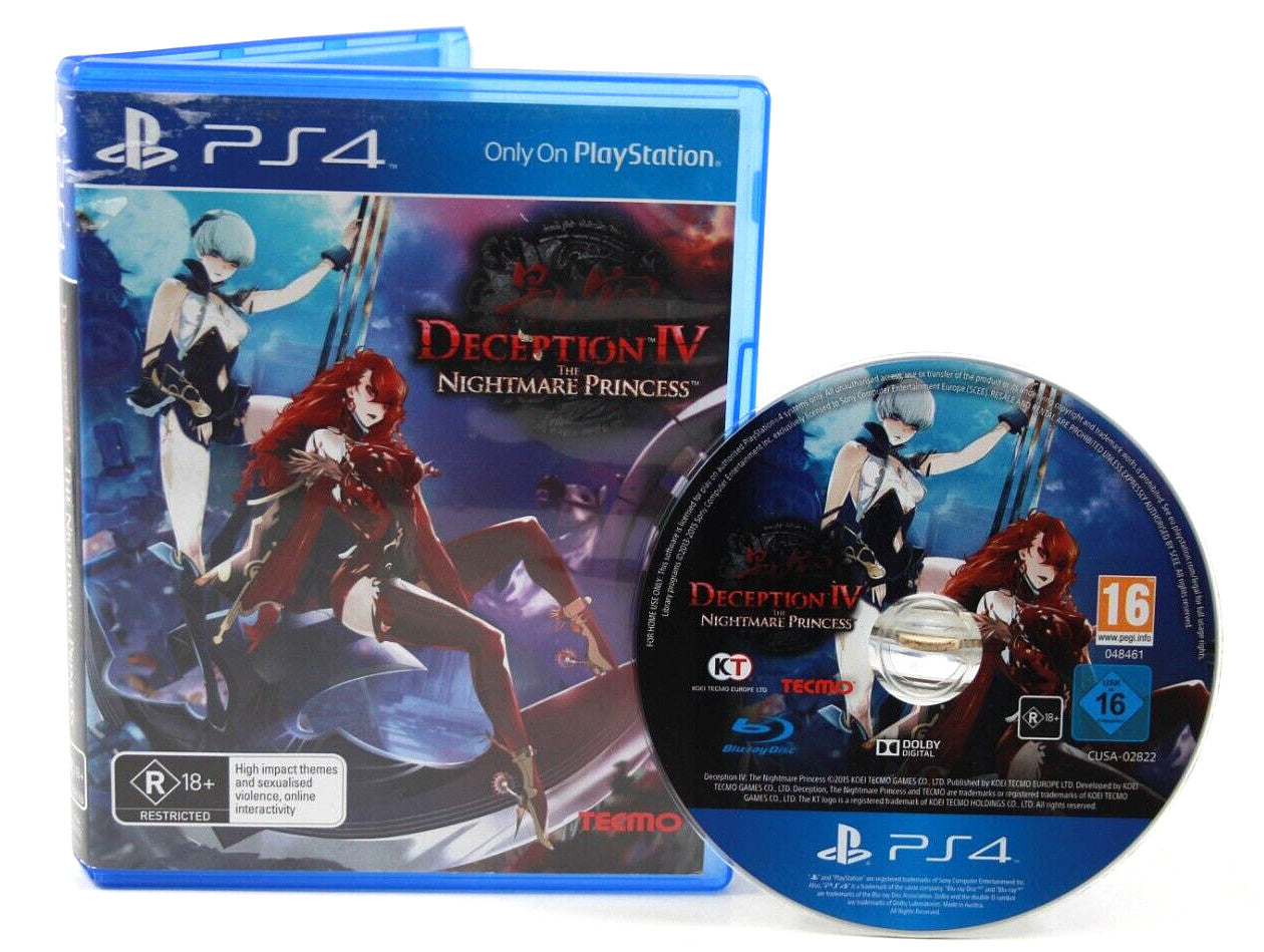 Deception IV: The Nightmare Princess - PlayStation 4 (PS4) [PAL] WITH WARRANTY