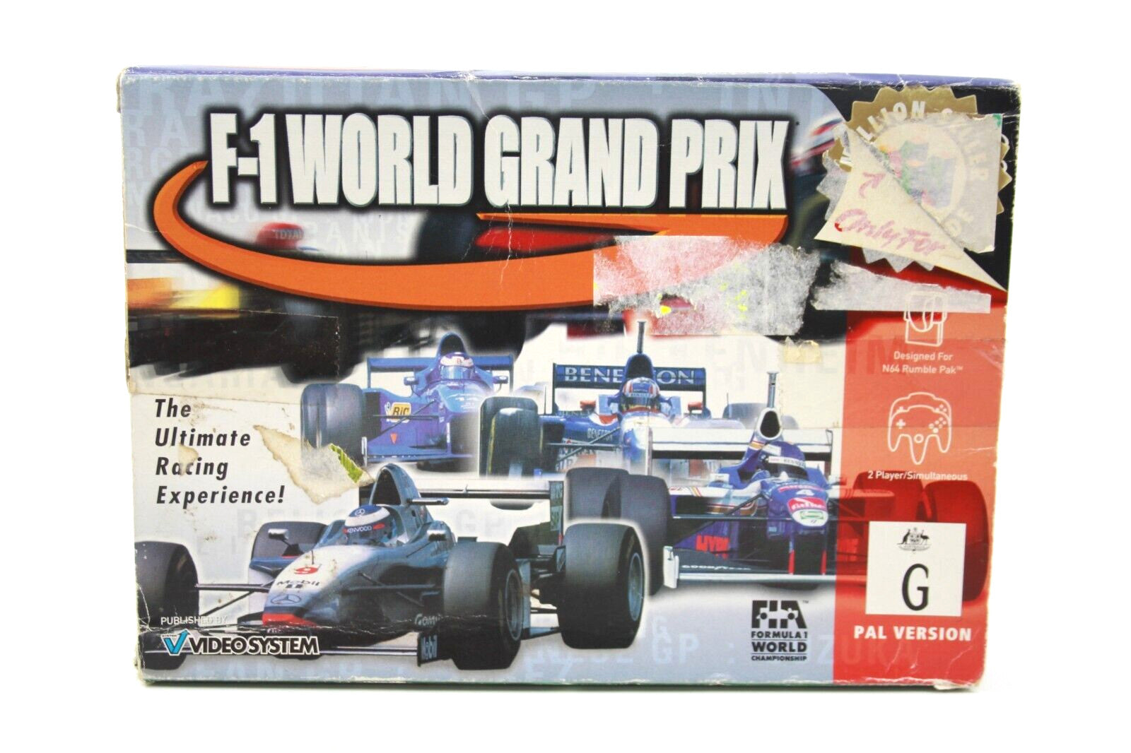 F-1 World Grand Prix - Nintendo 64 (N64) - WITH WARRANTY