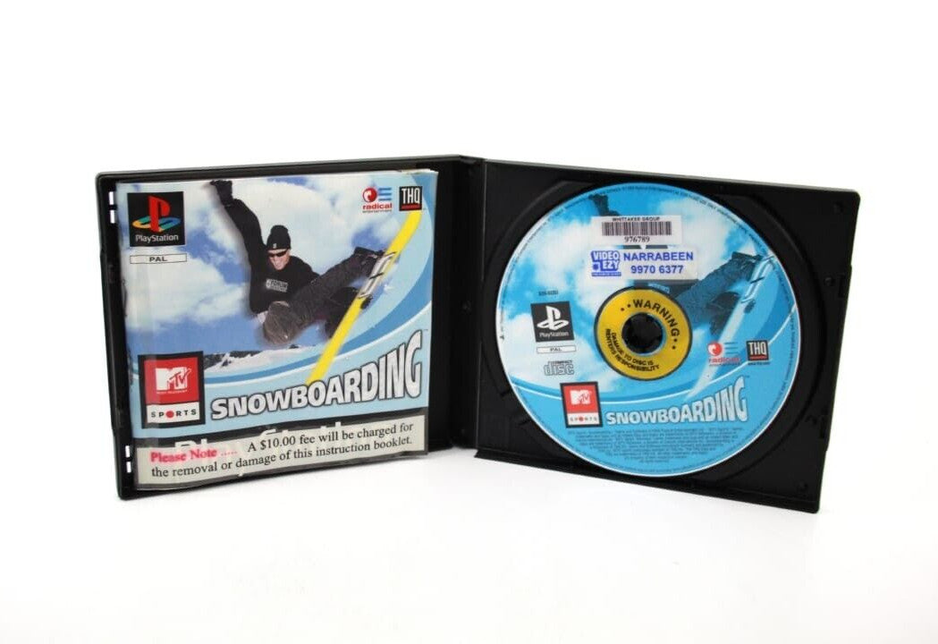 MTV Sports: Snowboarding PlayStation (PS1) - [PAL] WITH WARRANTY