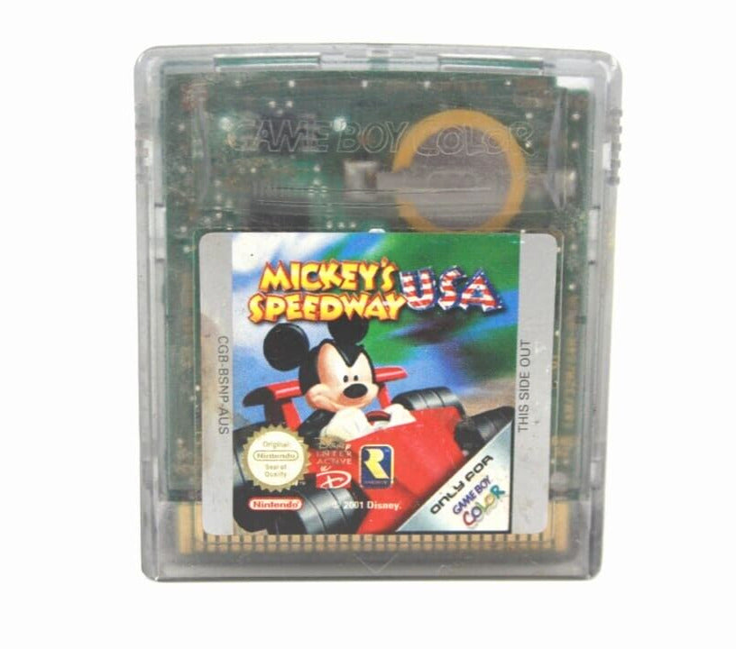 Mickey’s Speedway USA - (Game Boy Color - NEW SAVE BATTERY) [PAL] - WARRANTY