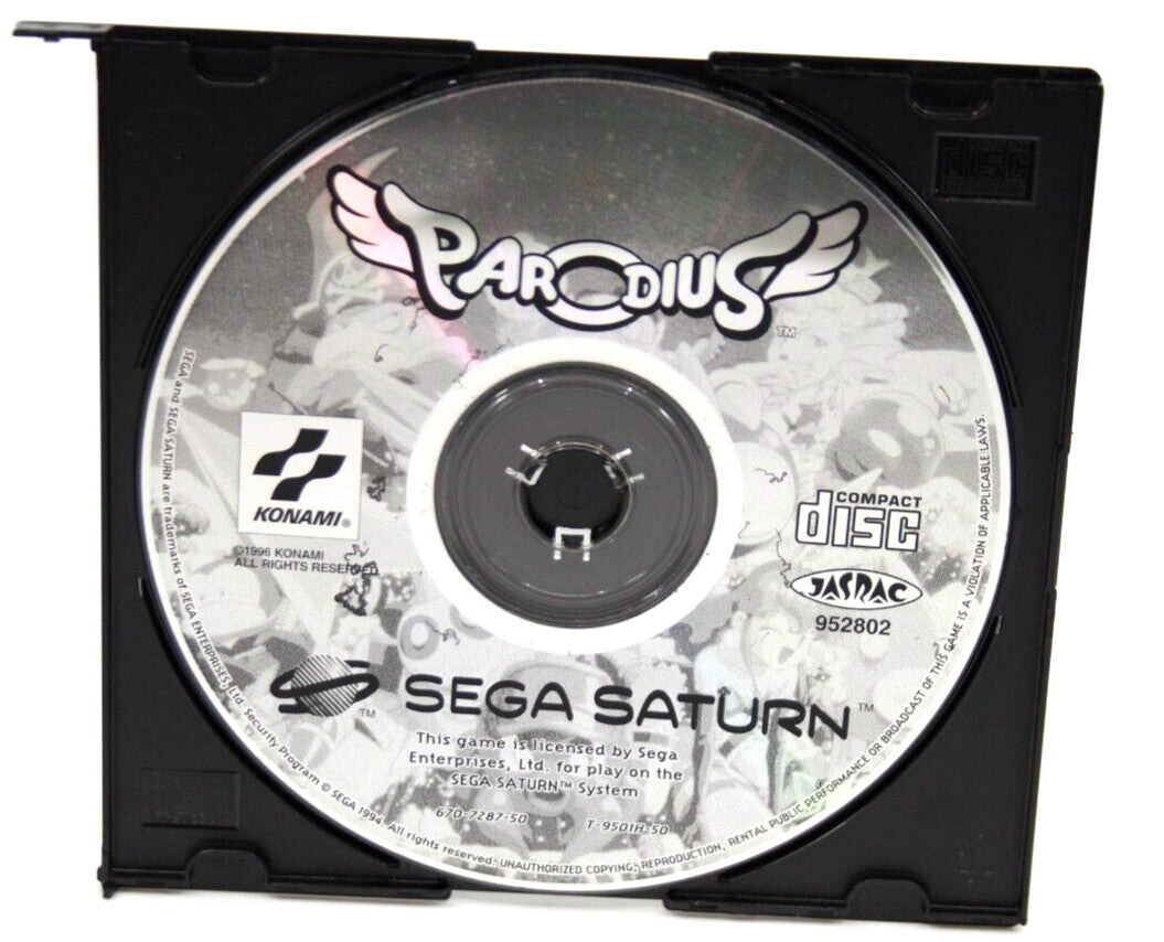Parodius - DISC ROT - DISPLAY ONLY (Sega Saturn) [PAL]