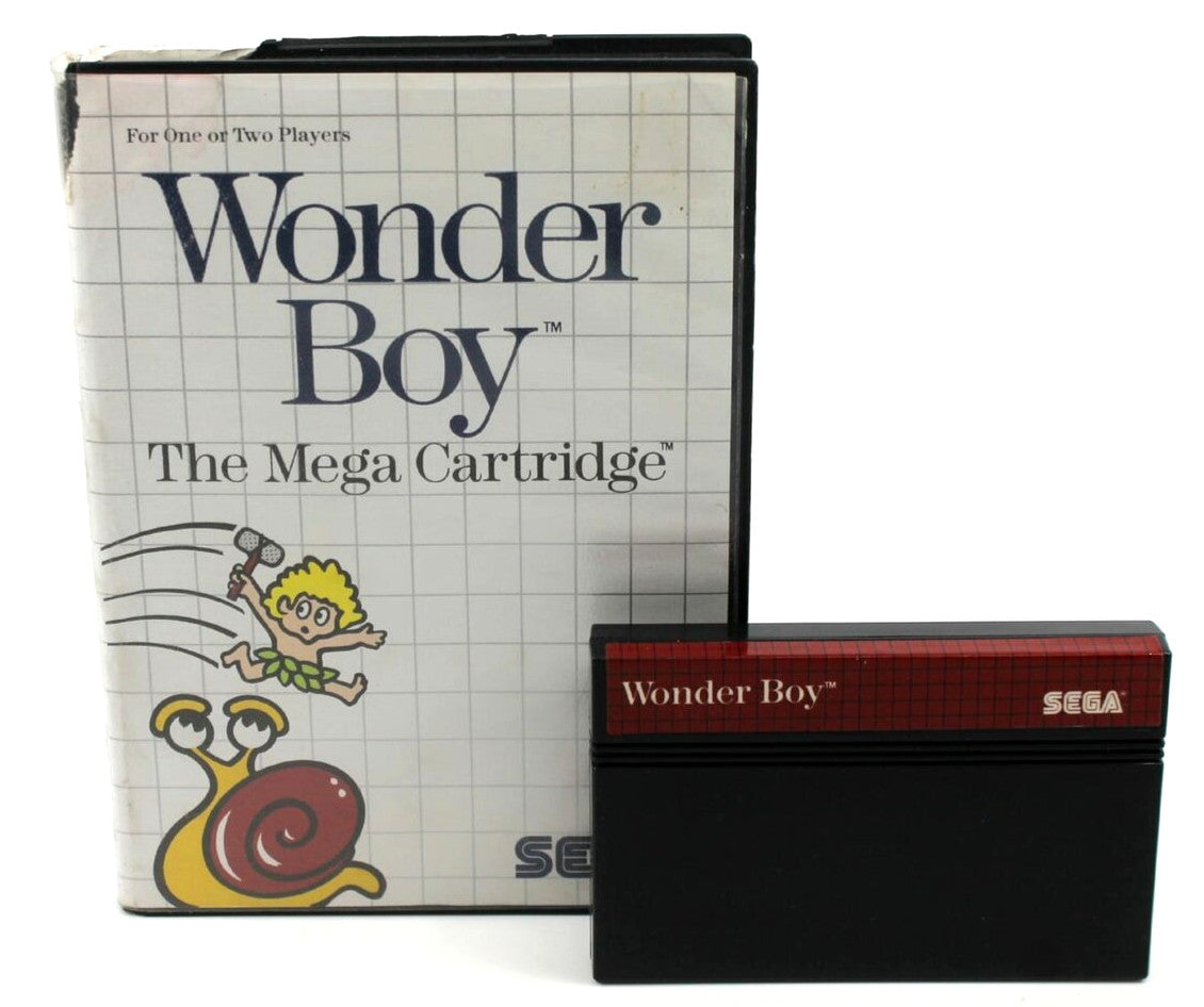 Wonder Boy (Master System) [PAL] - WITH WARRANTY