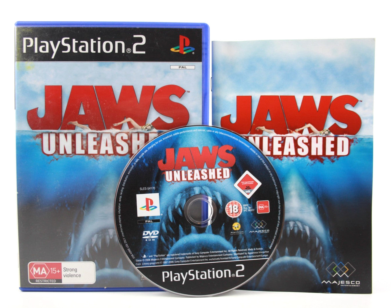 Jaws Unleashed - PlayStation 2 (PS2) [PAL] - WITH WARRANTY