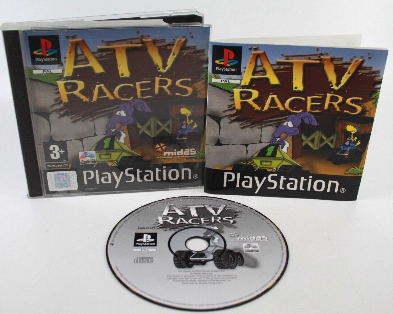 ATV Racers (PS1) [PAL] - WITH WARRANTY