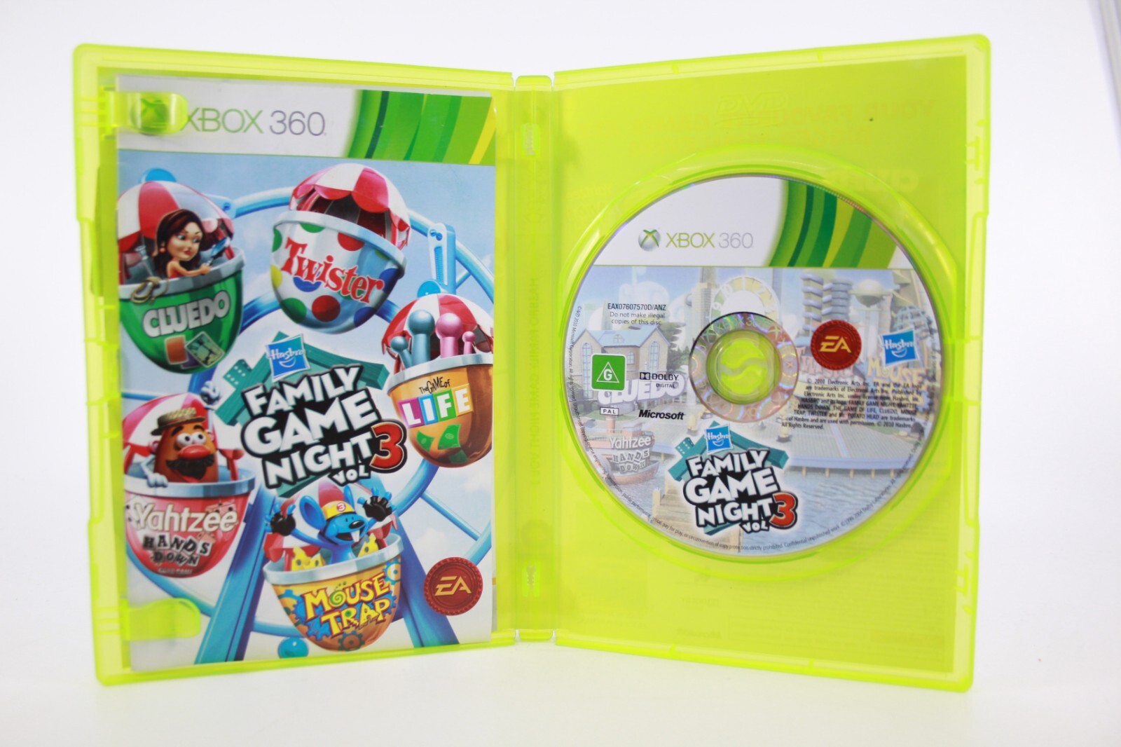 Hasbro Family Game Night  VOL 3  - (Xbox 360) [PAL] - WITH WARRANTY