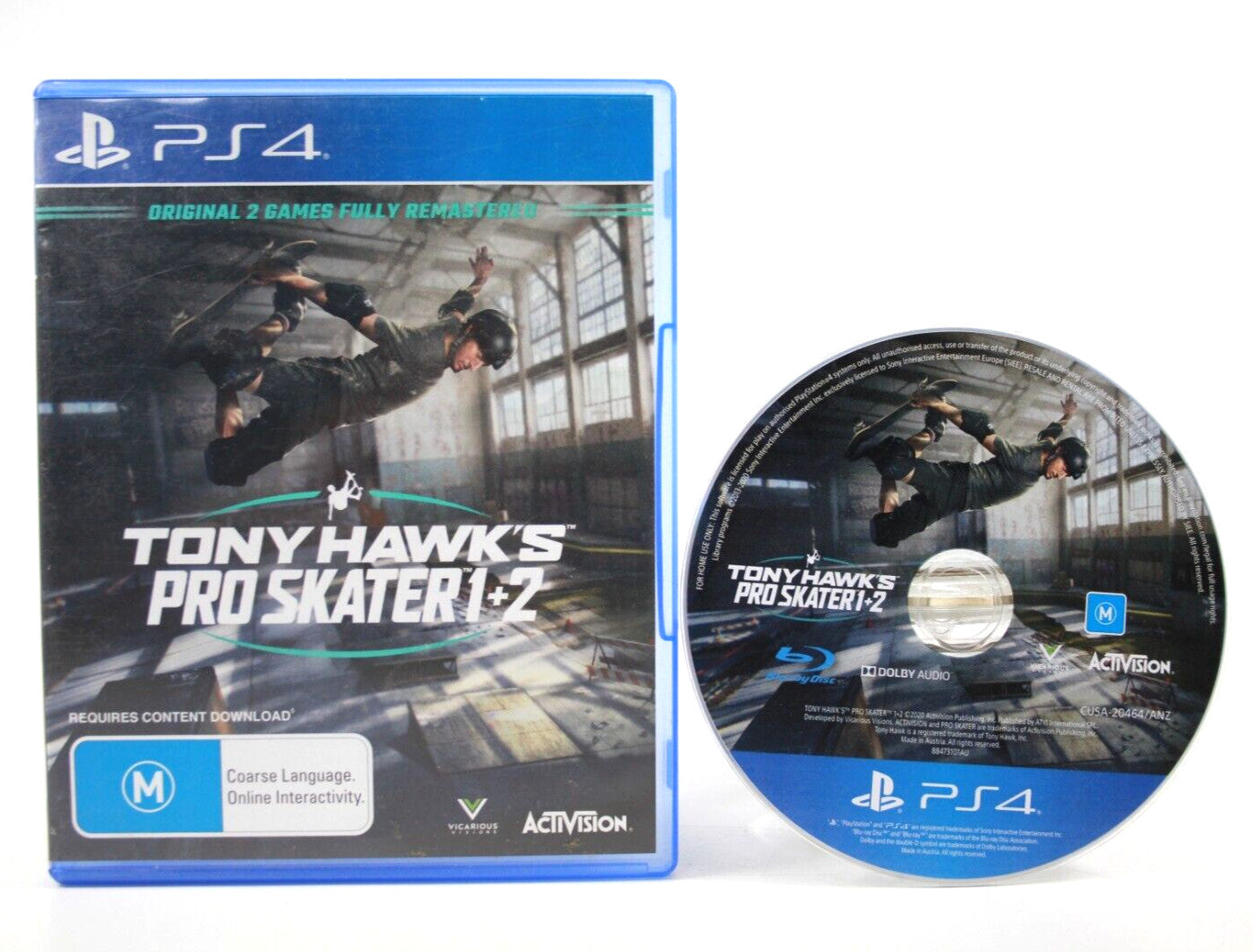 Tony Hawk's Pro Skater 1+2 - PlayStation 4 (PS4) [PAL] - WITH WARRANTY