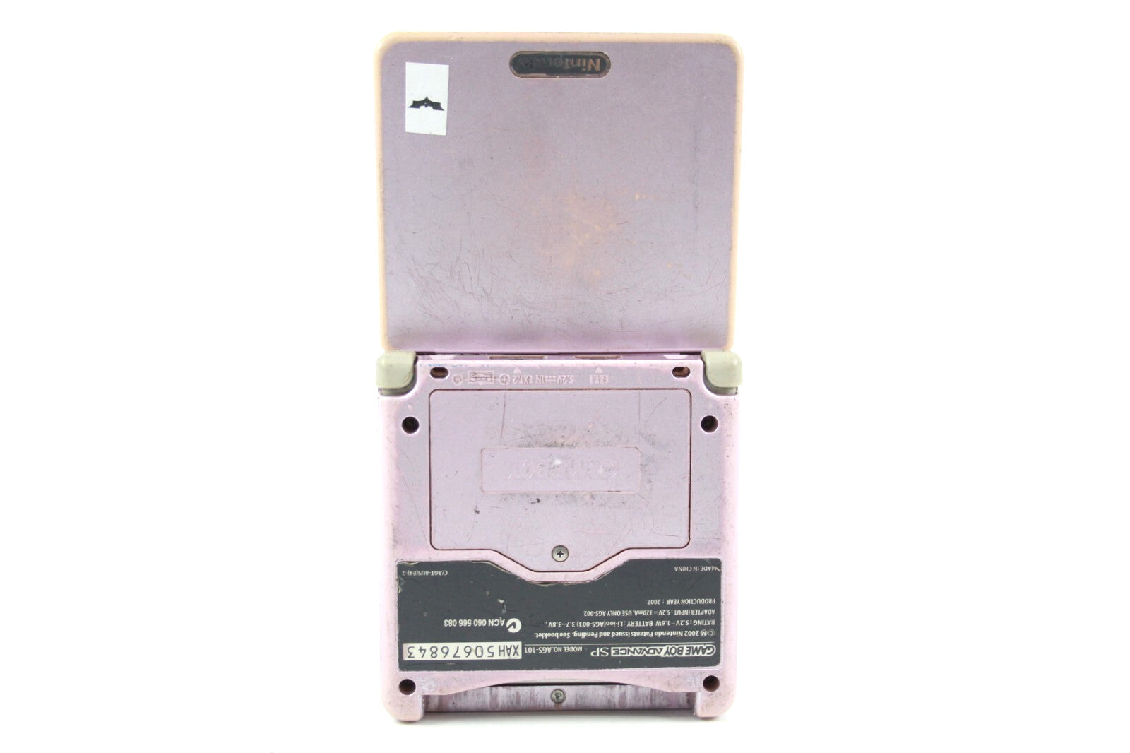 💥AGS-101💥 Official Nintendo Game Boy Advance SP Console [Pearl Pink] GBA 🎮
