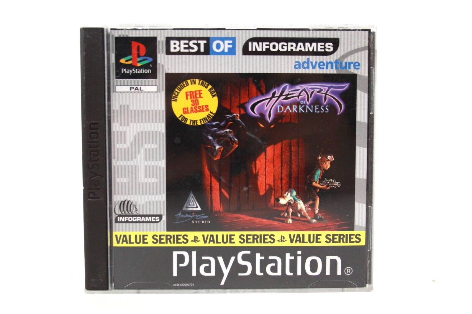 Heart of Darkness - PlayStation 1 (PS1) [PAL] - WITH WARRANTY