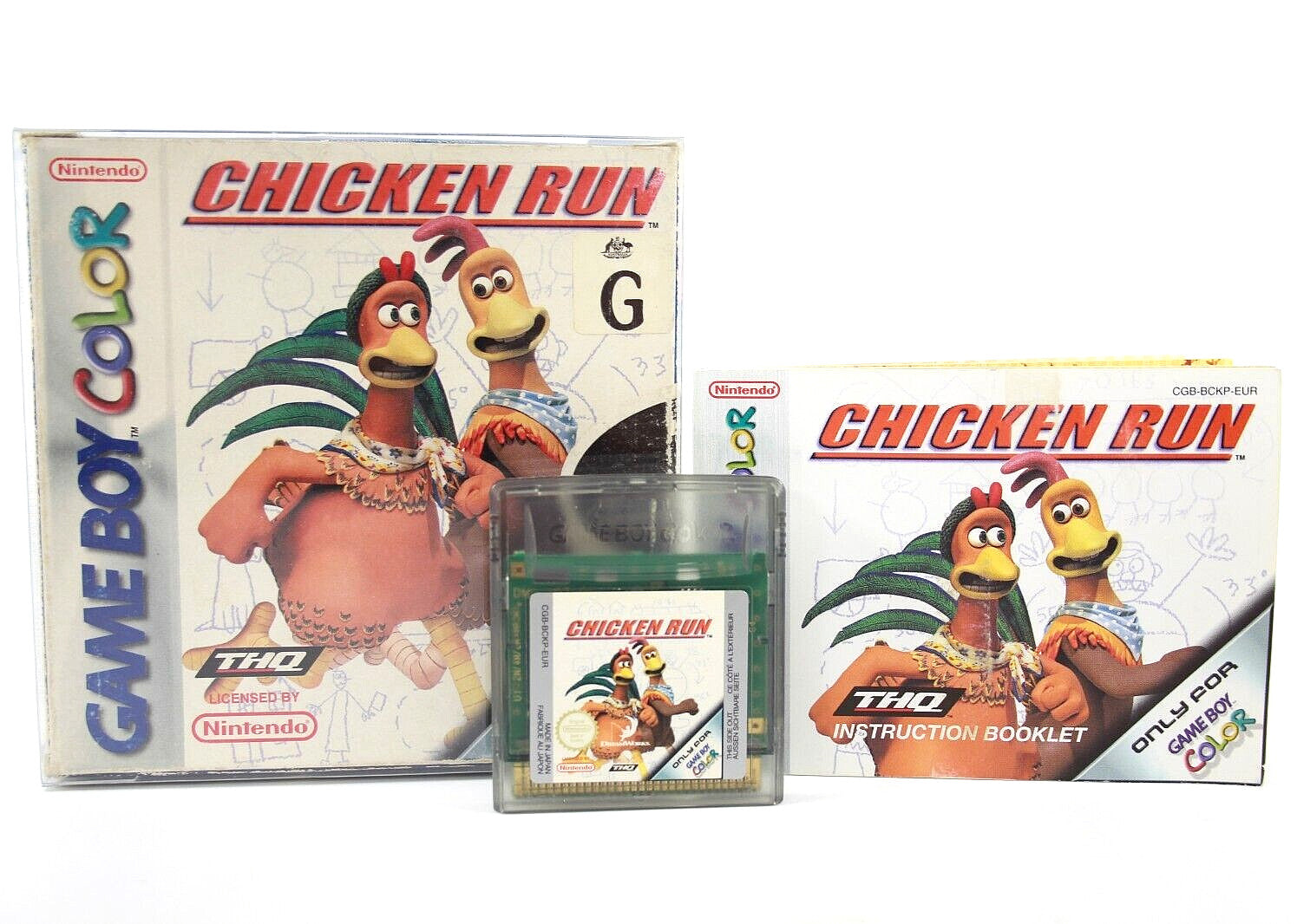 Chicken Run - Nintendo Game Boy Color [PAL] - WITH WARRANTY