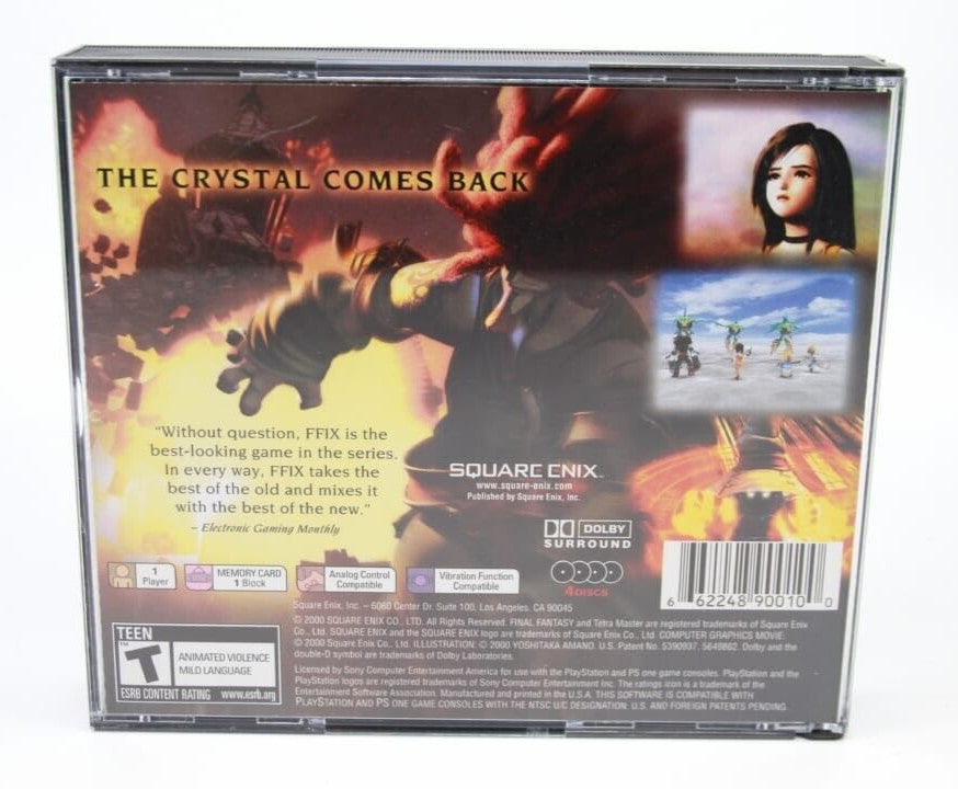 Final Fantasy IX [Greatest Hits] - Sony Playstation 1 (PS1) [NTSC-U]