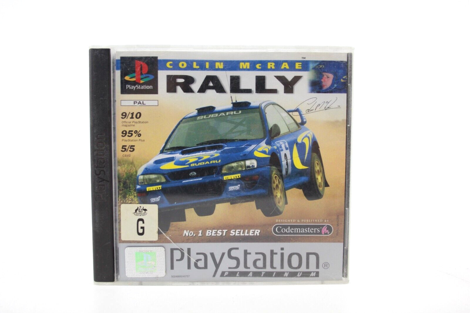 V-Rally [Platinum] - PlayStation 1 (PS1) [PAL] - WITH WARRANTY