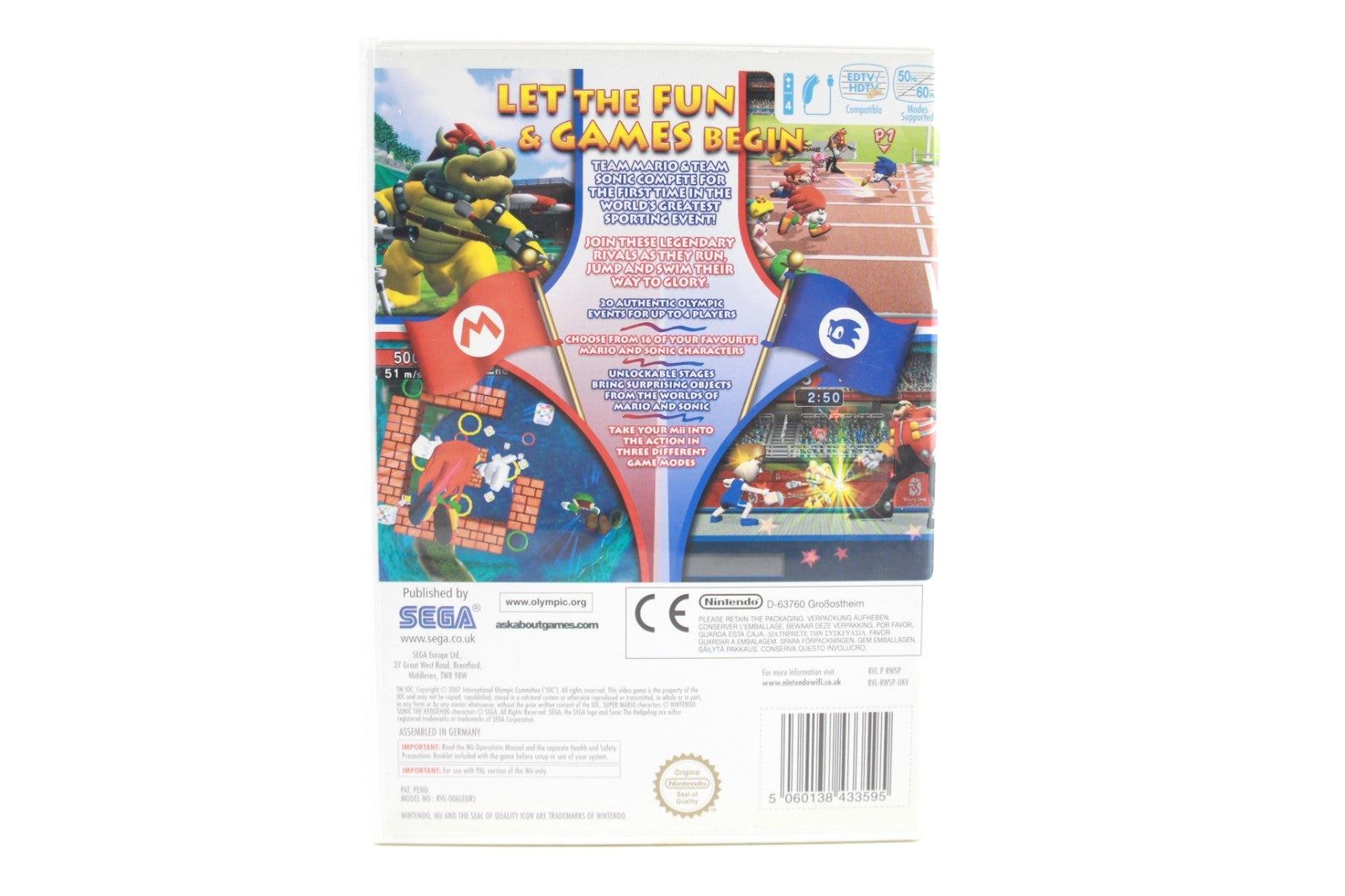 Mario & Sonic At The Olympic Games - Nintendo Wii [PAL] - WITH WARRANTY