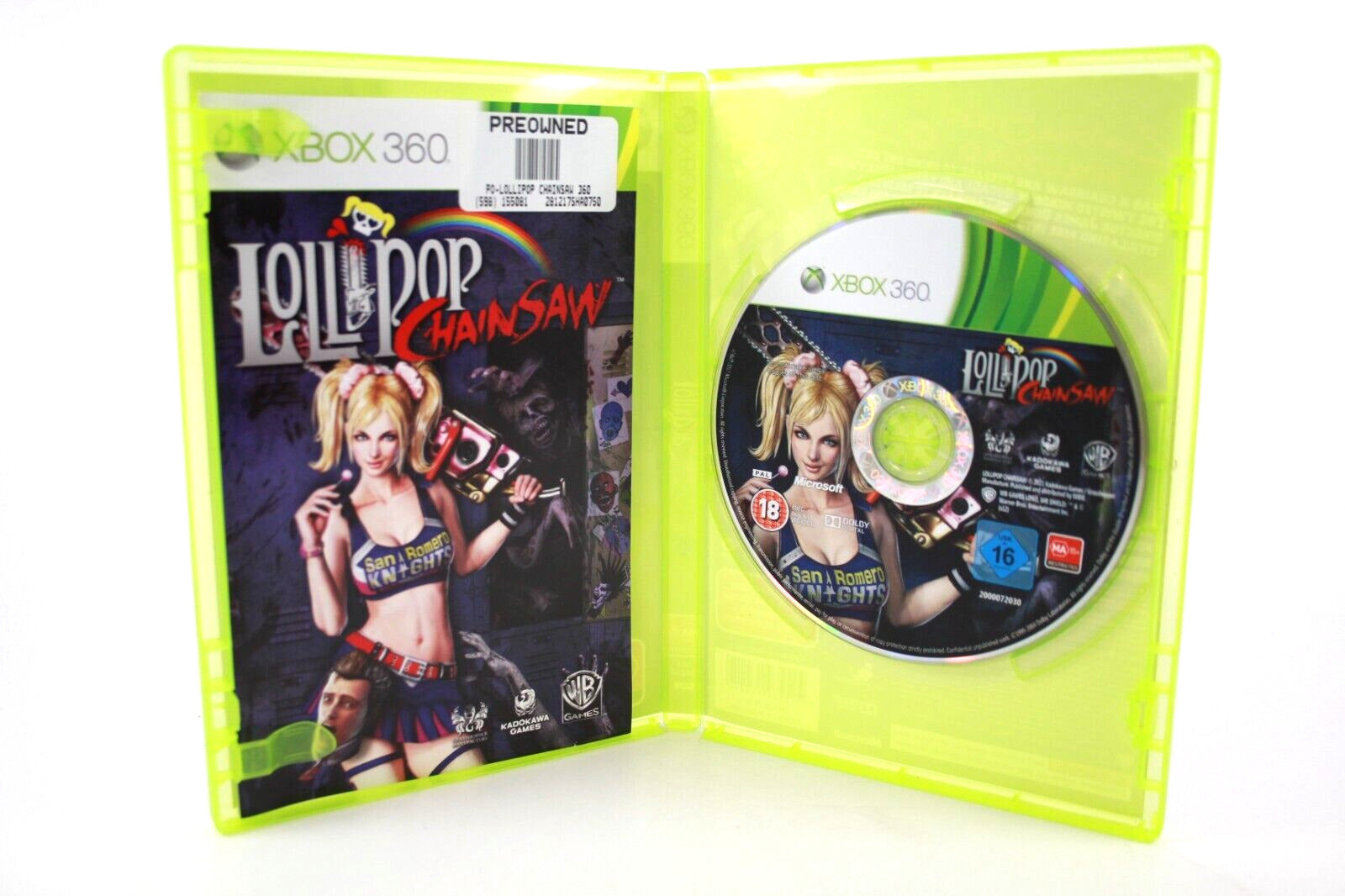 Lollipop Chainsaw - Xbox 360 [PAL] - WITH WARRANTY