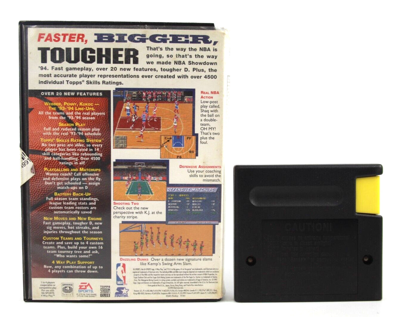 NBA Showdown '94 - SEGA Genesis [NTSC-U] - WITH WARRANTY