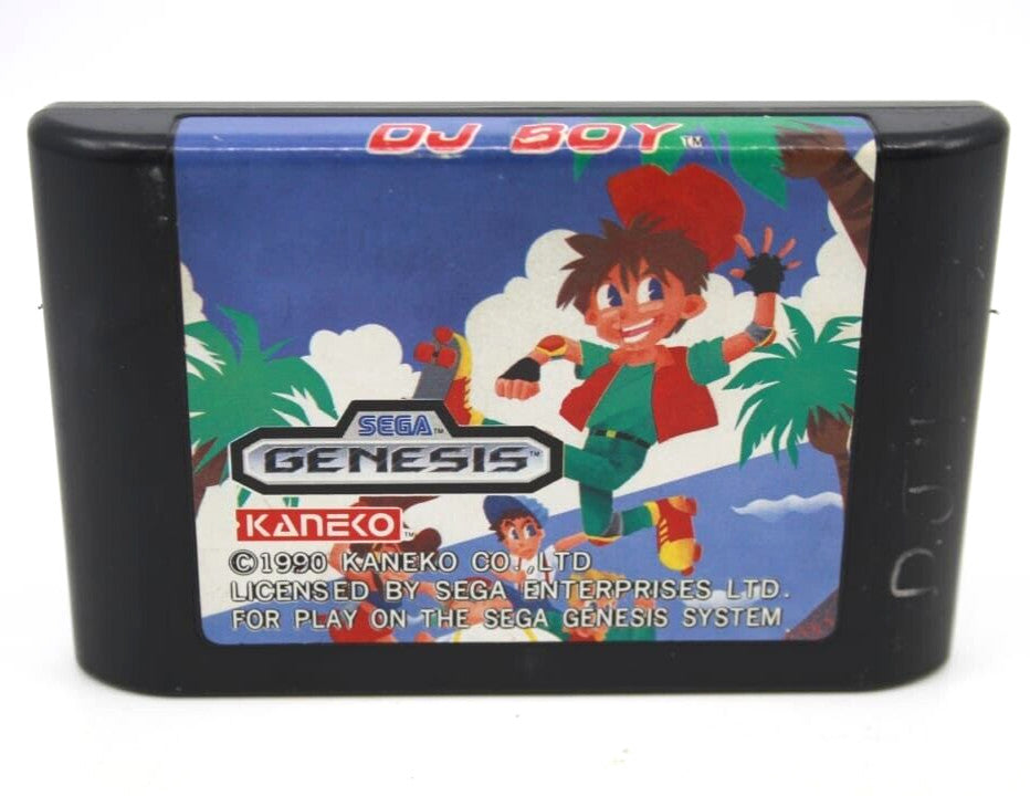 DJ Boy - SEGA Genesis [NTSC-U] WITH WARRANTY