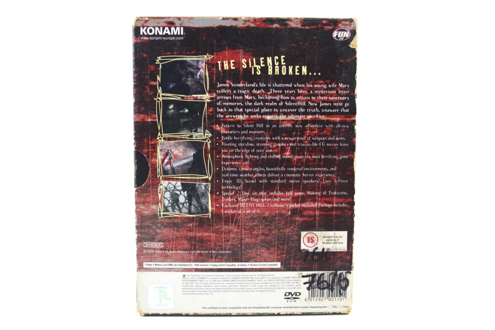 Silent Hill 2 (Special 2 Disc Set) - PlayStation 2 (PS2) [PAL] - WITH WARRANTY