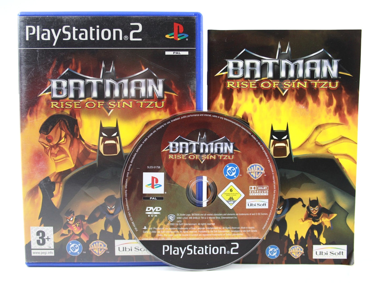 Batman: Rise of Sin Tzu - PlayStation 2 (PS2) [PAL] - WITH WARRANTY