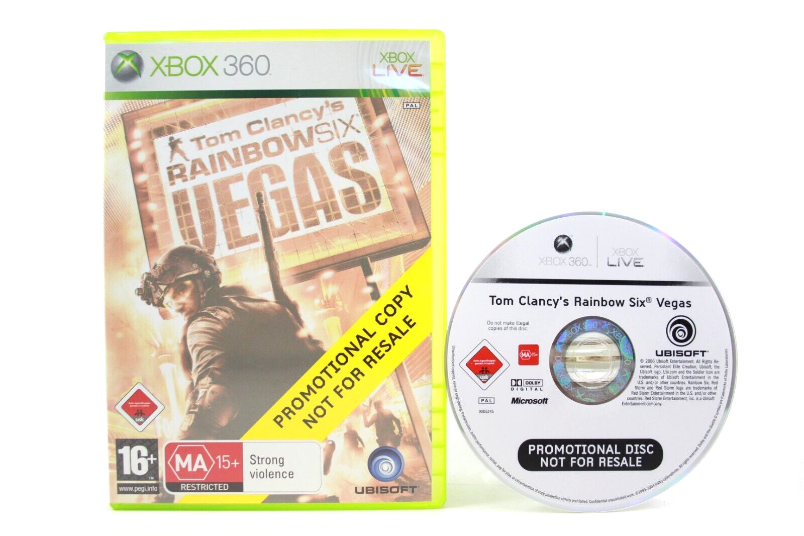 Tom Clancy's Rainbow Six Vegas - PROMO COPY (Xbox 360) [PAL] - WITH WARRANTY