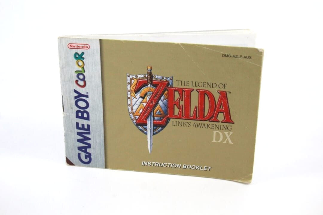 The Legend of Zelda Link's Awakening DX - Nintendo Game Boy Color *MANUAL ONLY*