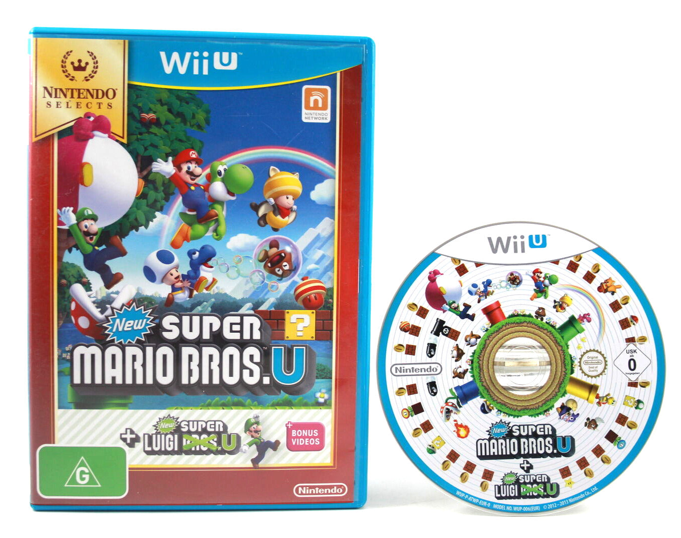 New Super Mario Bros. U + New Super Luigi U [Nintendo Selects] (Wii U) [PAL]