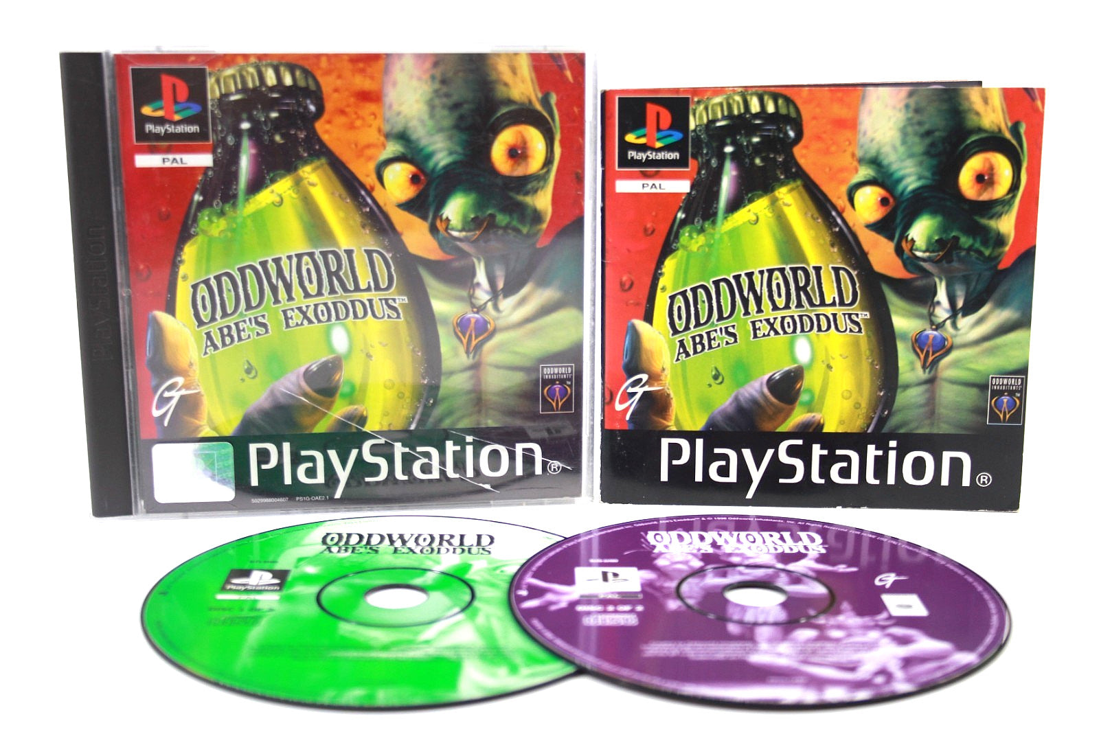Oddworld: Abe's Exoddus - PlayStation (PS1) [PAL] - WITH WARRANTY Exodus