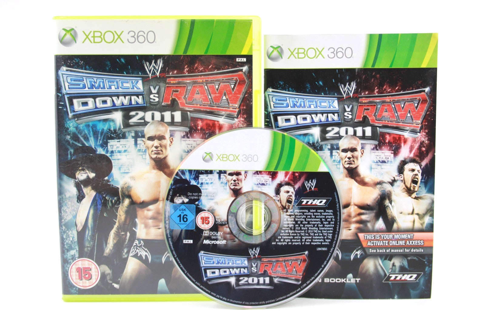 WWE Smackdown vs Raw 2011 - Xbox 360 [PAL] - WITH WARRANTY