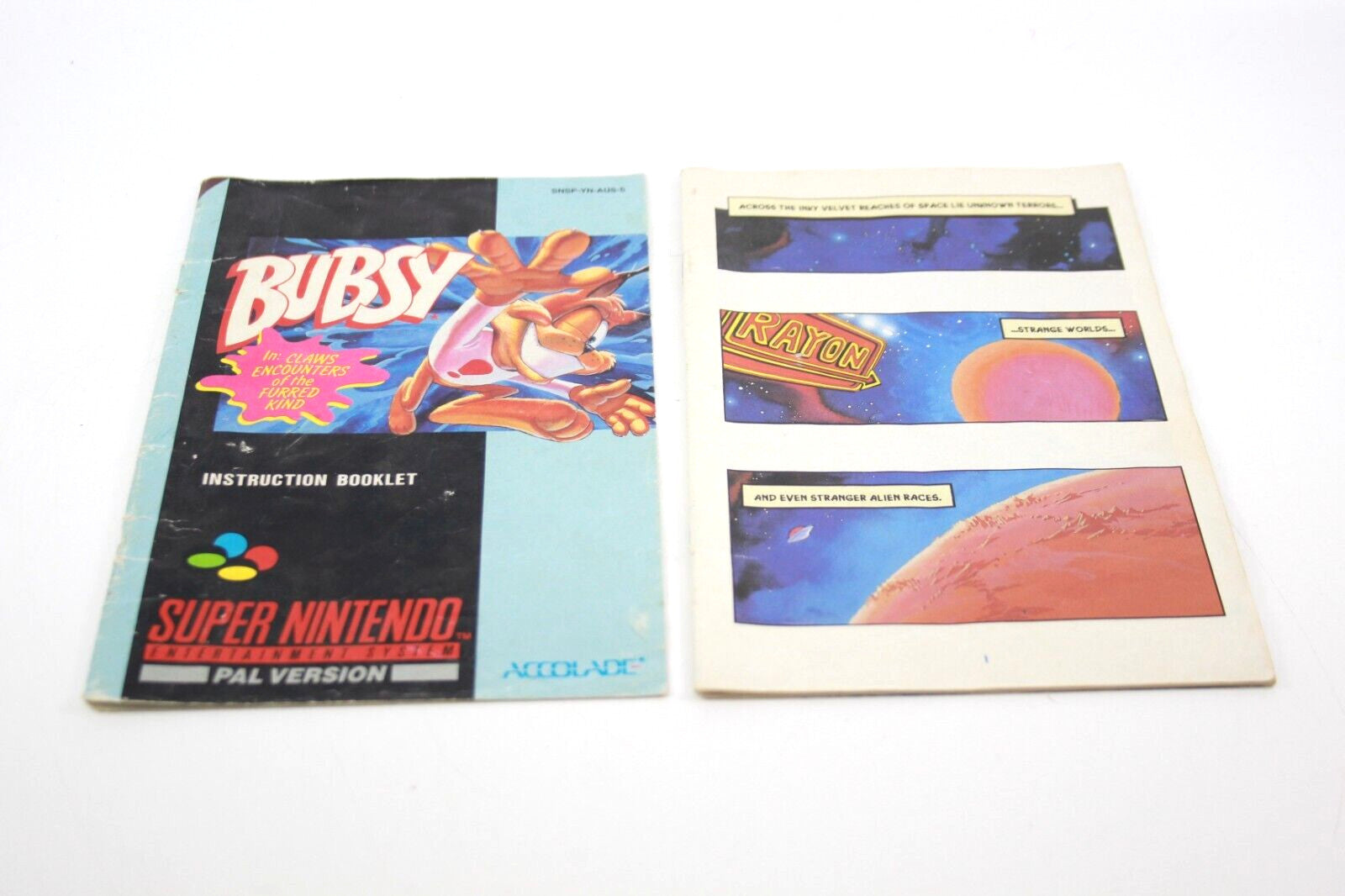Bubsy - Super Nintendo (SNES) [PAL] - WITH WARRANTY