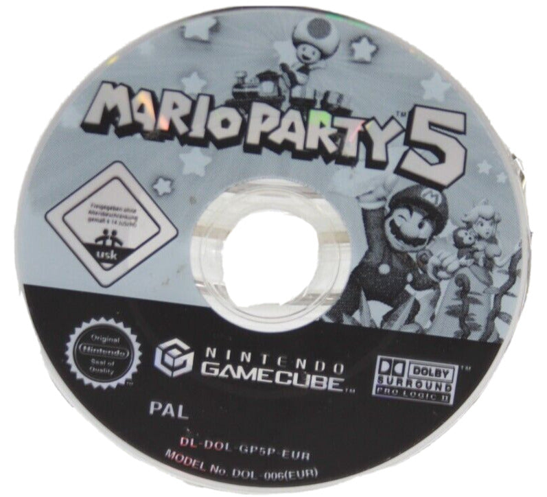 !FAULTY! Mario Party 5 [DISC ONLY] (GameCube) NOT WORKING WILL NOT READ!