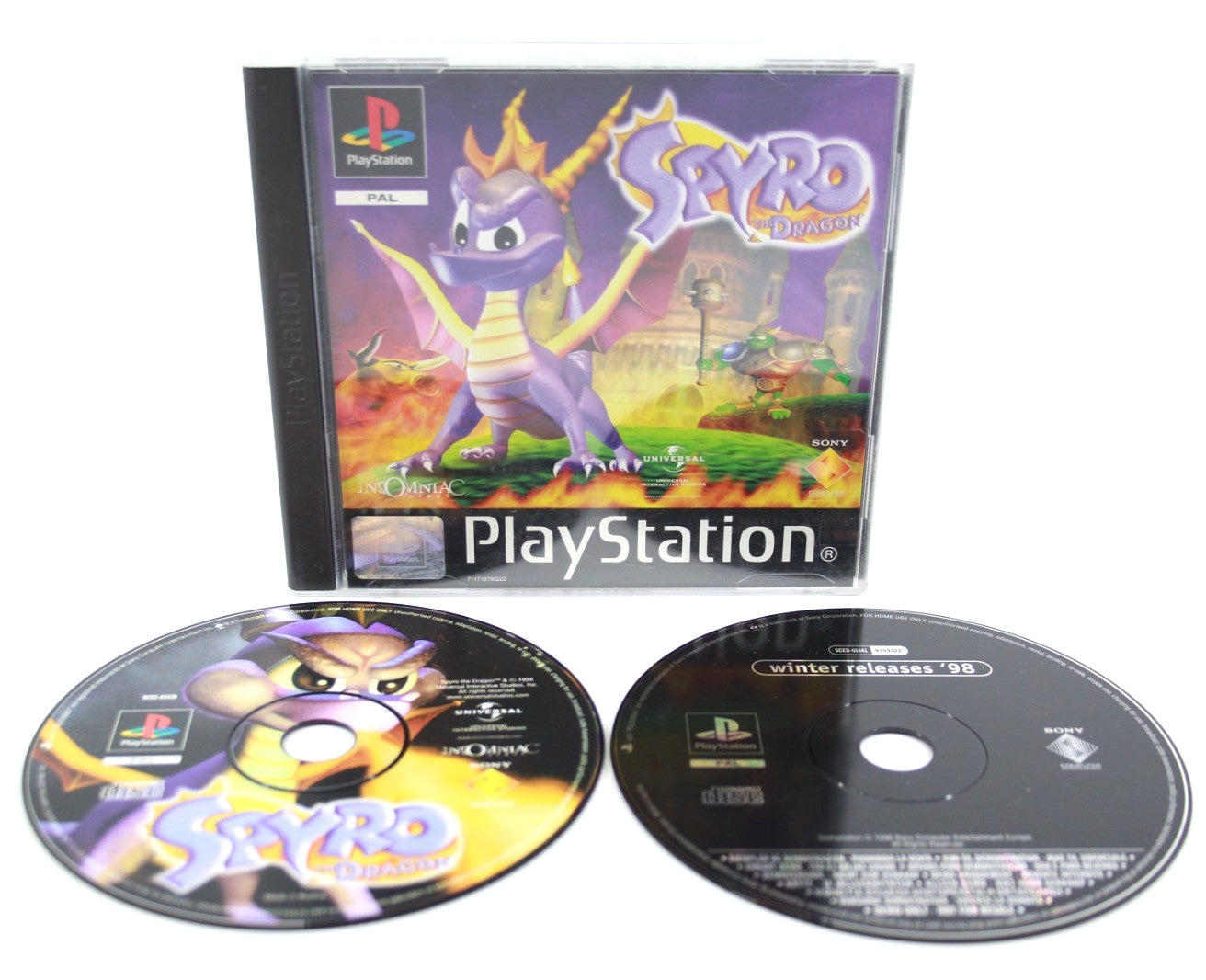 Spyro the Dragon - PlayStation 1 (PS1) [PAL] - WITH WARRANTY