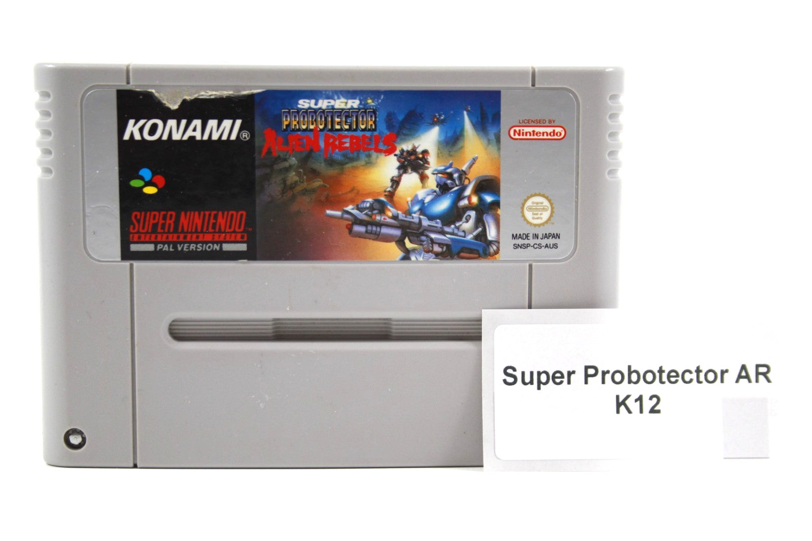 Super Protector Alien Rebels [CART ONLY] - Super Nintendo (SNES) [PAL] WARRANTY