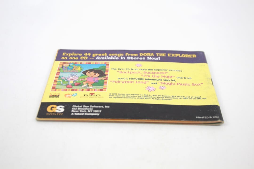 Dora The Explorer Super Star Adventures - Game Boy Advance (GBA) *MANUAL ONLY*
