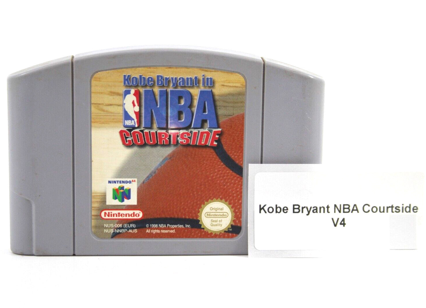 Kobe Bryant In NBA Courtside [CART ONLY] - Nintendo 64 (N64) [PAL] WITH WARRANTY