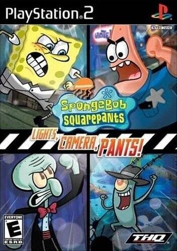 SpongeBob SquarePants: Lights, Camera, Pants! (PS2) [PAL] - WITH WARRANTY