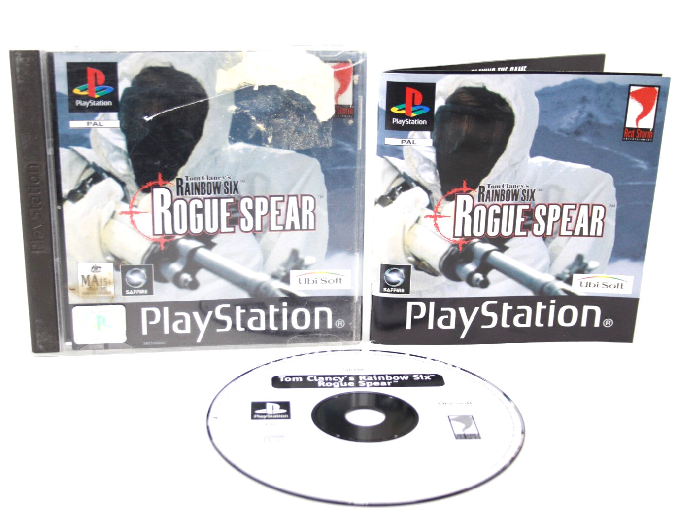 Tom Clancy's Rainbow Six Rogue Spear - PlayStation 1 (PS1) [PAL] - WITH WARRANTY