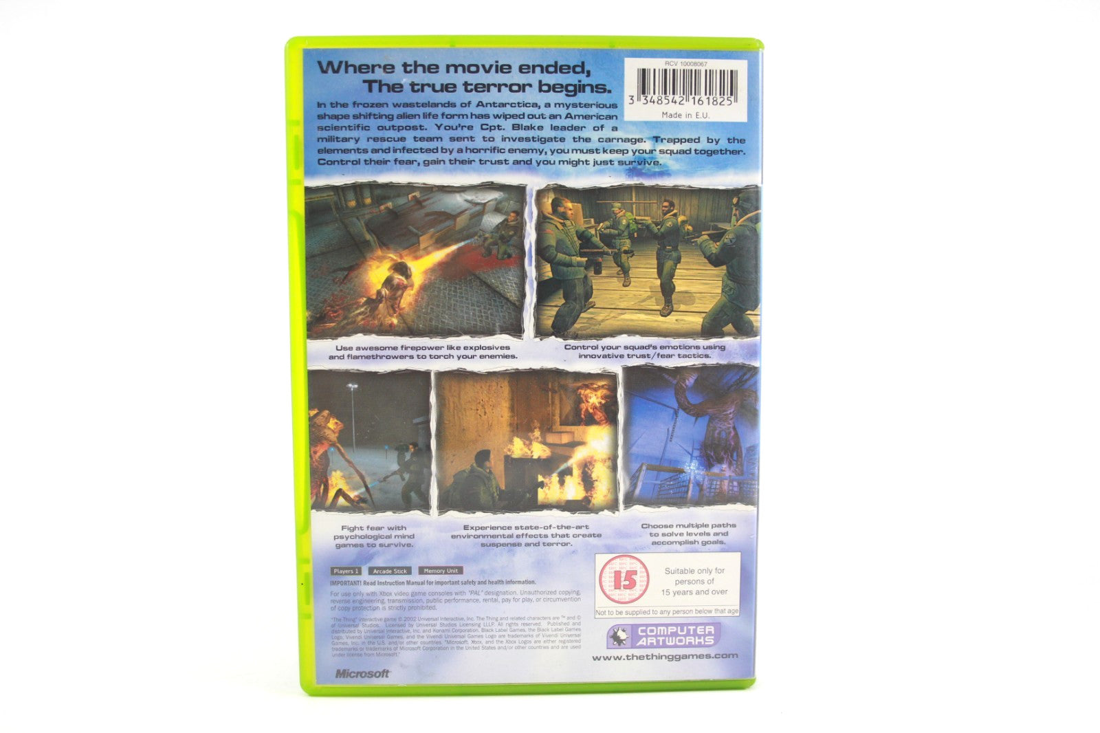 The Thing - Xbox [PAL] - WITH WARRANTY