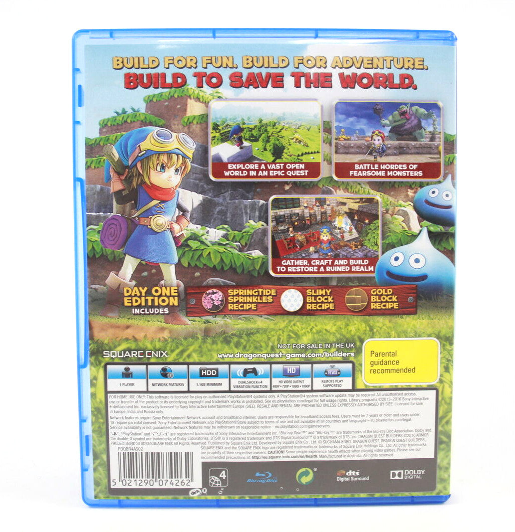 Dragon Quest Builders (PS4) [PAL] - WITH WARRANTY