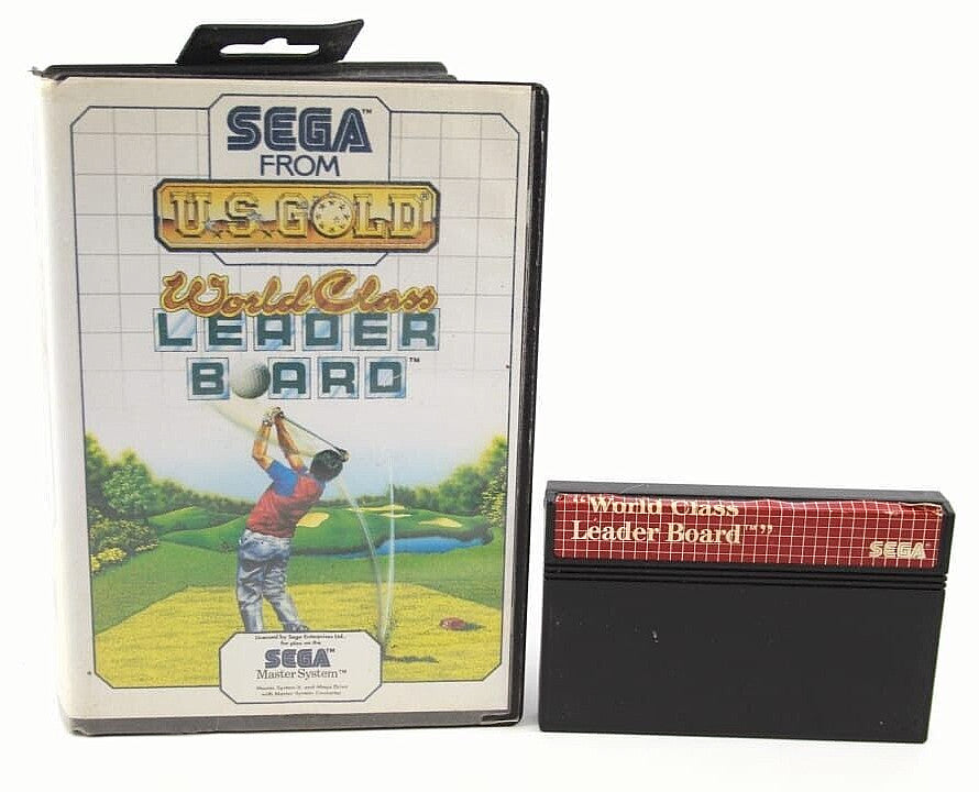 World Class Leader Board - SEGA Master System [PAL] WITH WARRANTY