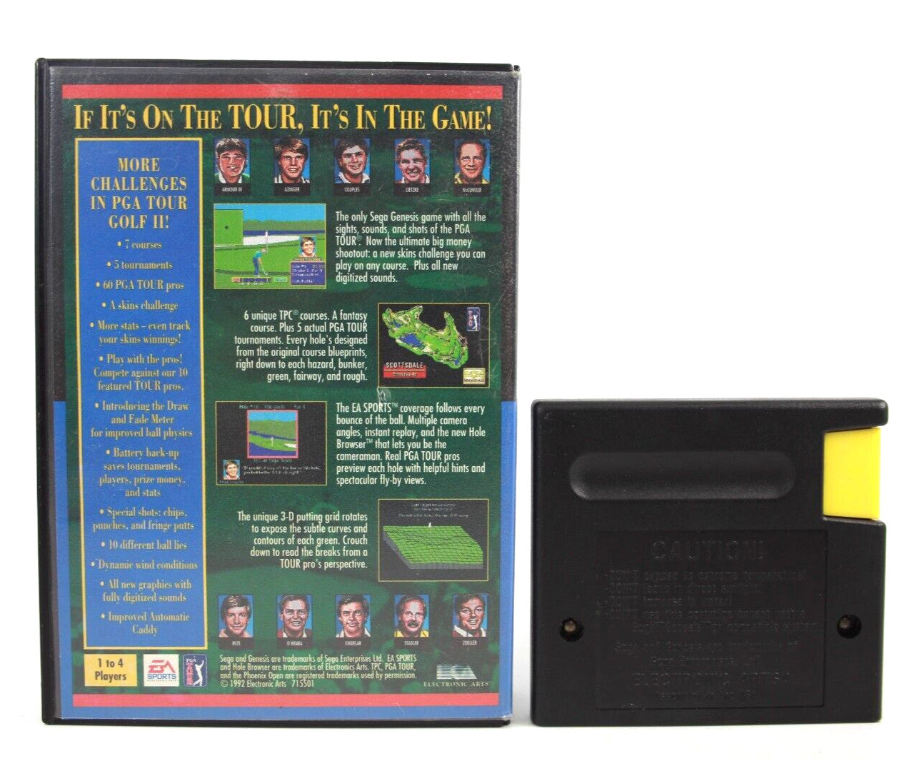 PGA Tour Golf II - SEGA Genesis [NTSC-U] - WITH WARRANTY