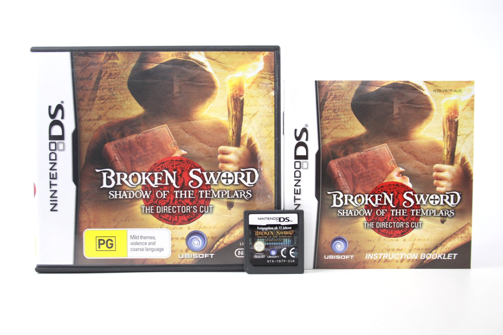 Broken Sword Shadow of the Templars: Director's Cut -Nintendo DS [PAL] WARRANTY