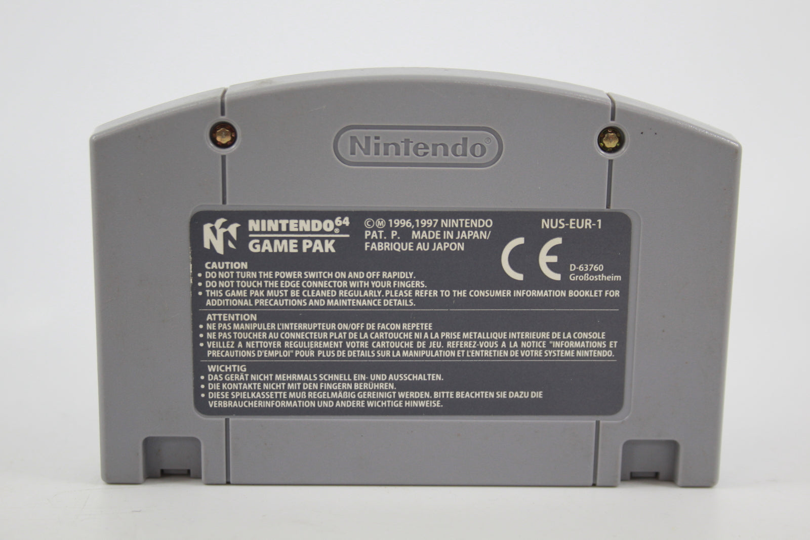 WF No Mercy (N64) [PAL] - WITH WARRANTY