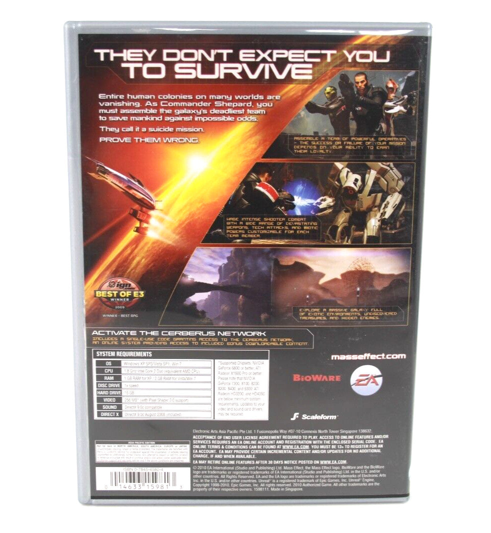 Mass Effect 2 - PC-DVD ROM [PAL] - WITH WARRANTY