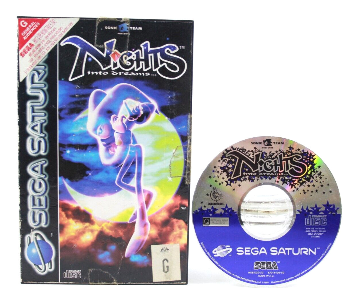 Nights Into Dreams - SEGA Saturn [PAL] - WITH WARRANTY