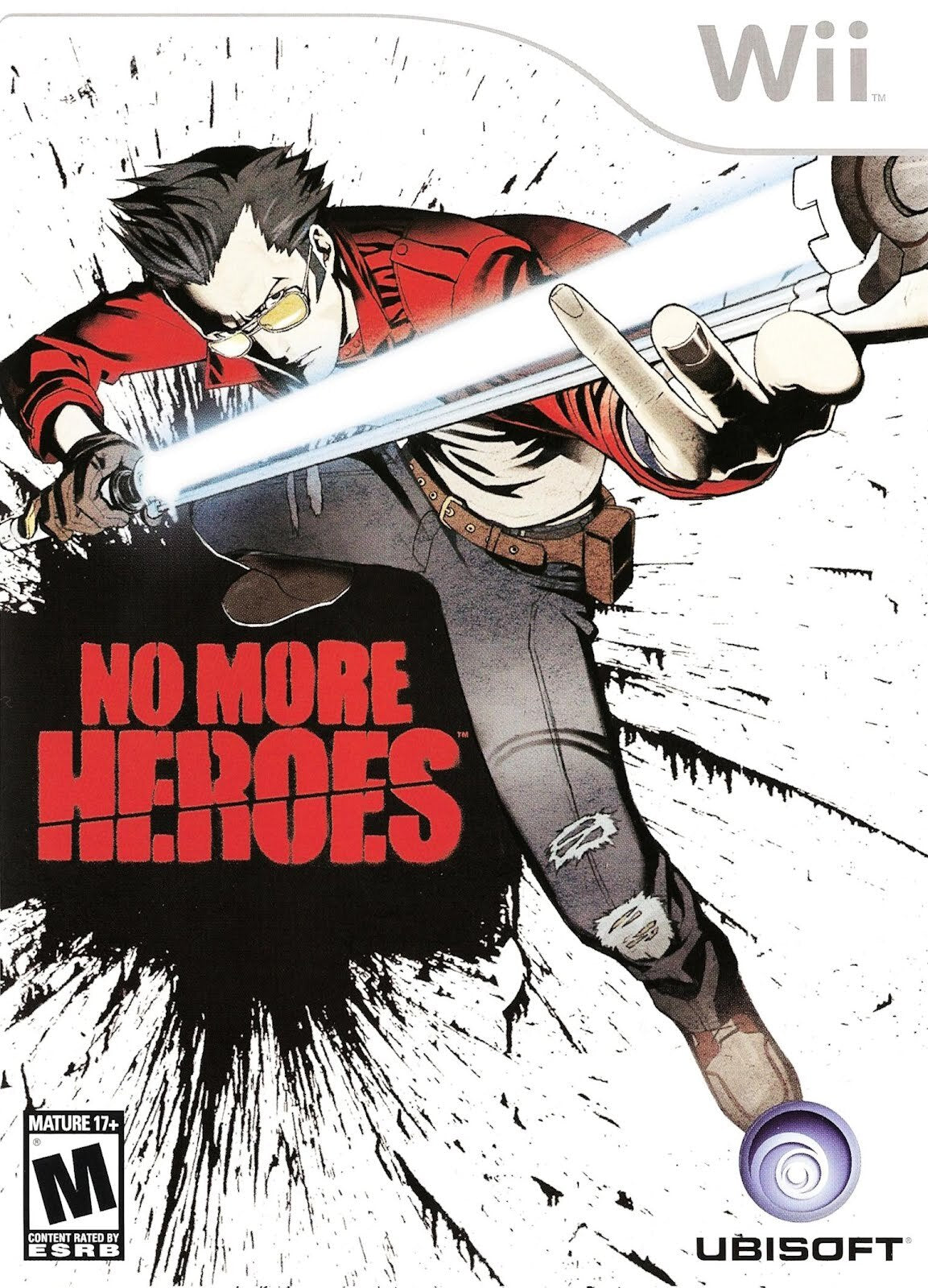 No More Heroes [DISC ONLY] (Nintendo Wii) [PAL] - WITH WARRANTY