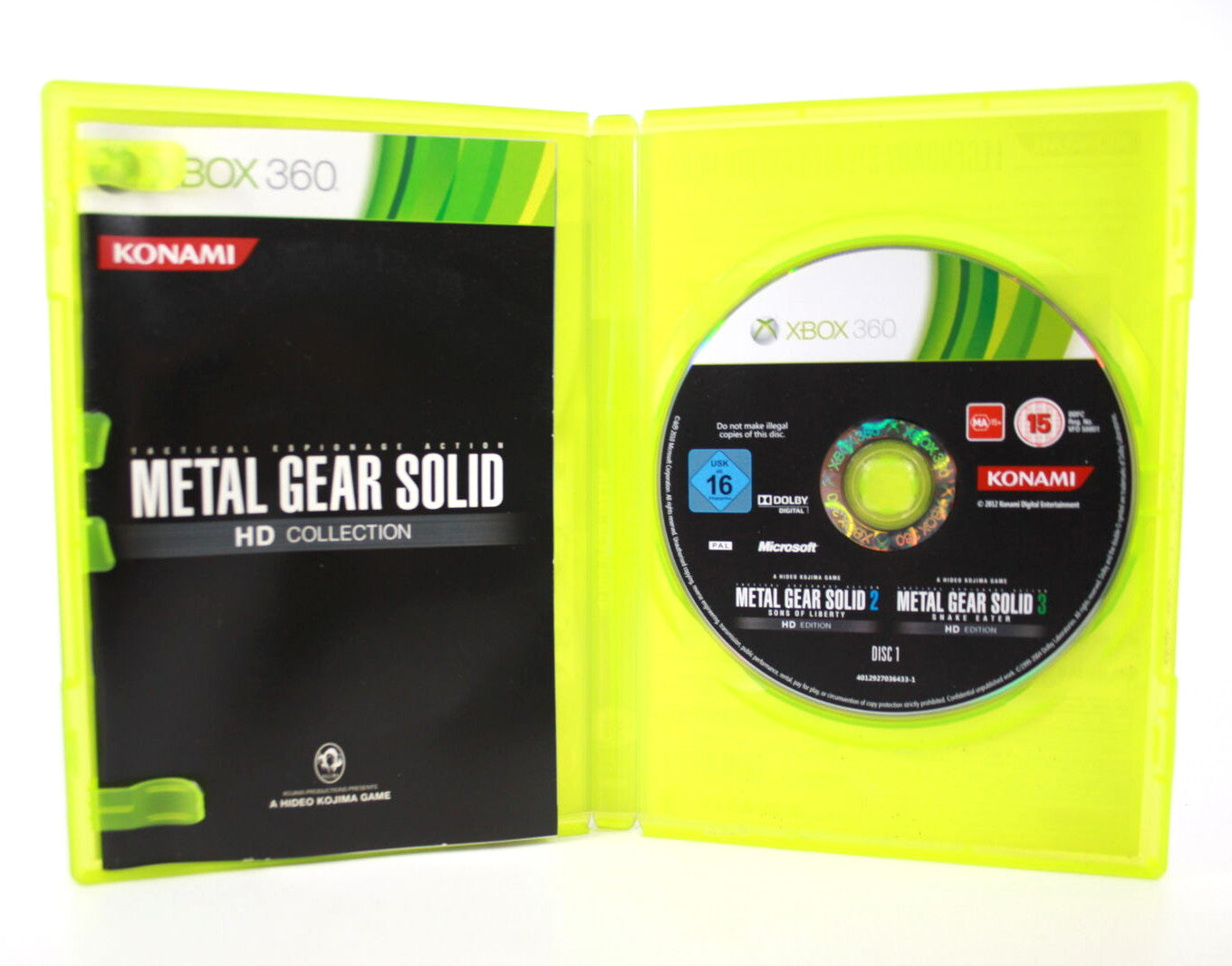 Metal Gear Solid HD Collection (Xbox 360) [PAL] - WITH WARRANTY