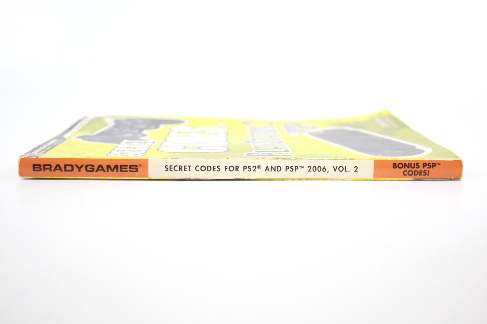 BradyGames Secret Codes for Playstation 2 PS2 and PSP