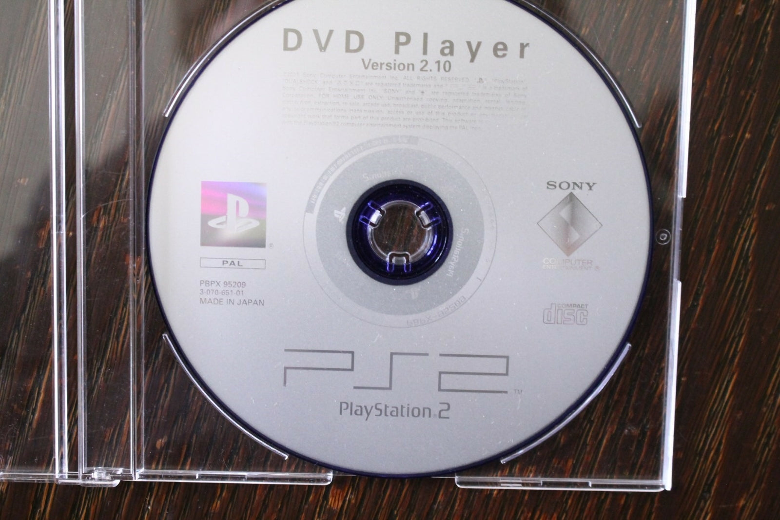 DVD Player Version 2.10 (PS2) [PAL] - WITH WARRANTY - 210