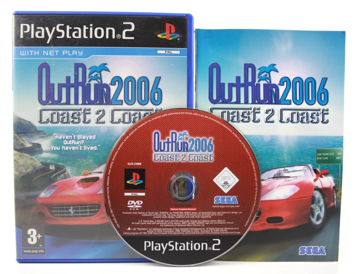 OutRun 2006 Coast 2 Coast - PlayStation 2 (PS2) [PAL] - WITH WARRANTY