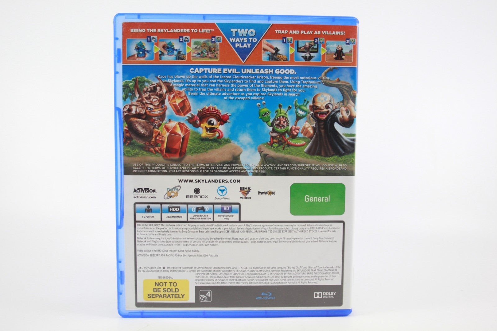 Skylanders Trap Team - PlayStation 4 (PS4) [PAL] - WITH WARRANTY
